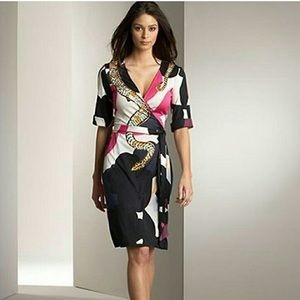 Vintage DVF “Eve” wrap dress size 8